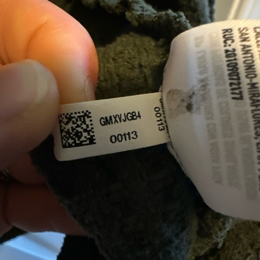 American Eagle Soft & Sexy Plush Green Hooded Open Front Cardigan Size Medium - Picture 3 of 8